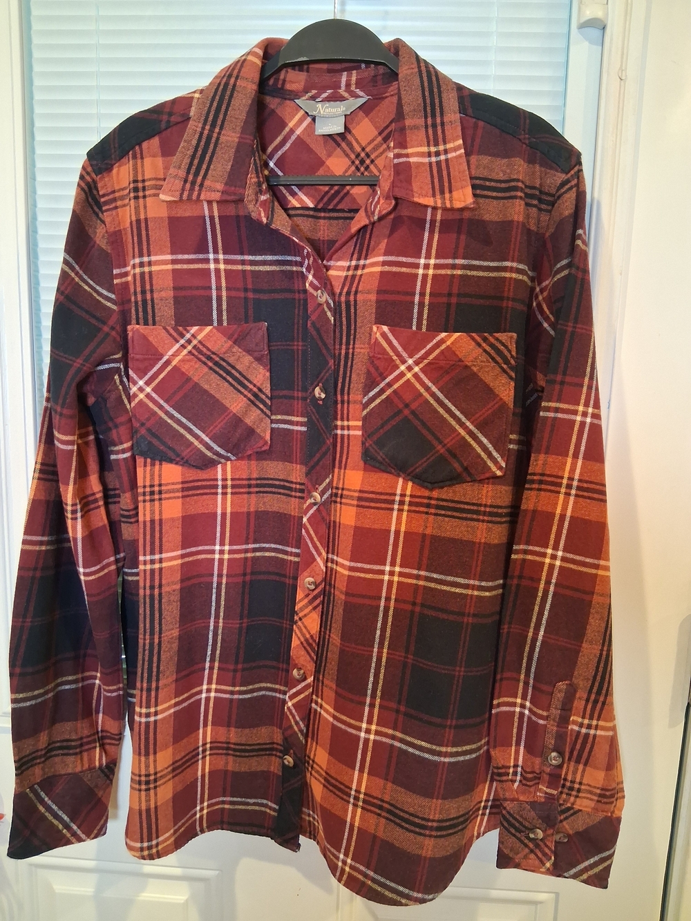 sku70 Natural Reflections By Bass Pro Flannel Women's Size L